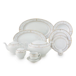 سرویس چینی 102 پارچه رومانا چینی زرین (12 نفره)