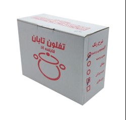 قابلمه گرانیت درب پیرکس سایز 18 تفلون تابان