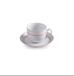 سرویس چینی 12 پارچه چای خوری هدیه طلایی چینی زرین