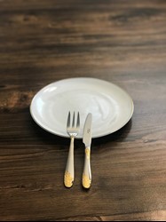 کارد میوه خوری ناب استیل مدل امپریال دورطلایی