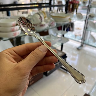 قاشق شربت خوری ناب استیل مدل ونیز سندبلاست
