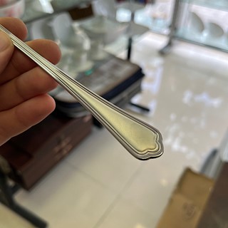 قاشق شربت خوری ناب استیل مدل ونیز سندبلاست