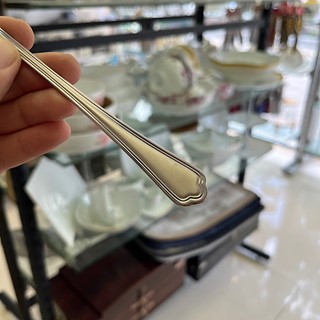 قاشق شربت خوری ناب استیل مدل ونیز سندبلاست
