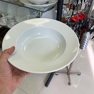 بشقاب پاستا خوری چینی نسترن مدل میلان