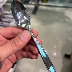 قاشق چایخوری ناب استیل مدل لوزان براق