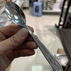 قاشق مربا خوری ناب استیل مدل لوزان براق