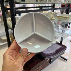 ظرف سه خانه ملامین بهشتی طرح ساده