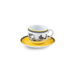 سرویس چینی 12 پارچه چای خوری ویلیج چینی زرین